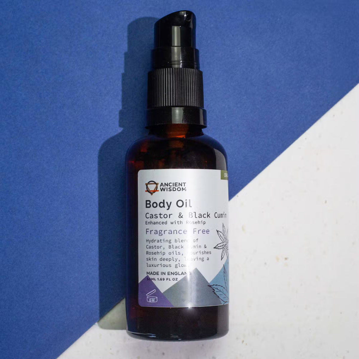 Aceite Corporal Organico 50 ml - Rosa Mosqueta (sin fragancia)