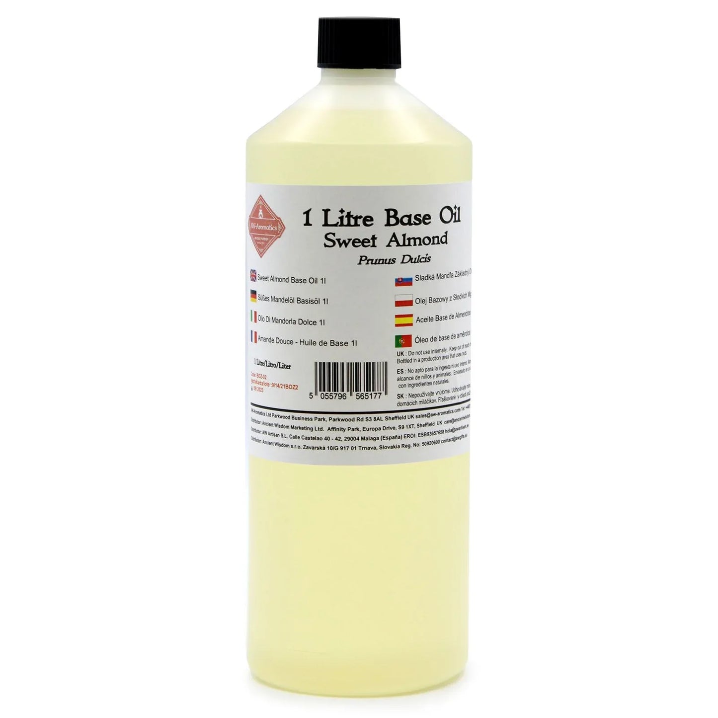 Aceite Base - 1L - Almendra dulce - Ornare Living