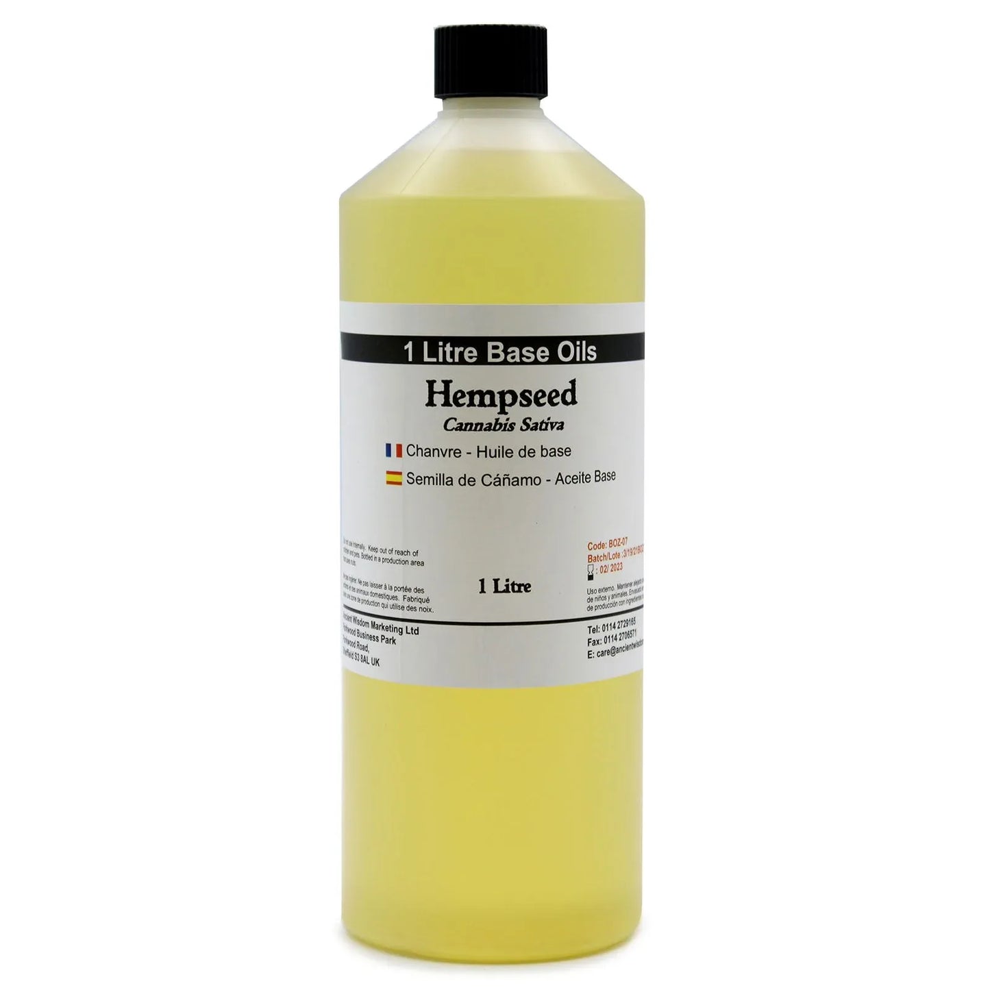 Aceite Base - 1L - Cáñamo - Ornare Living