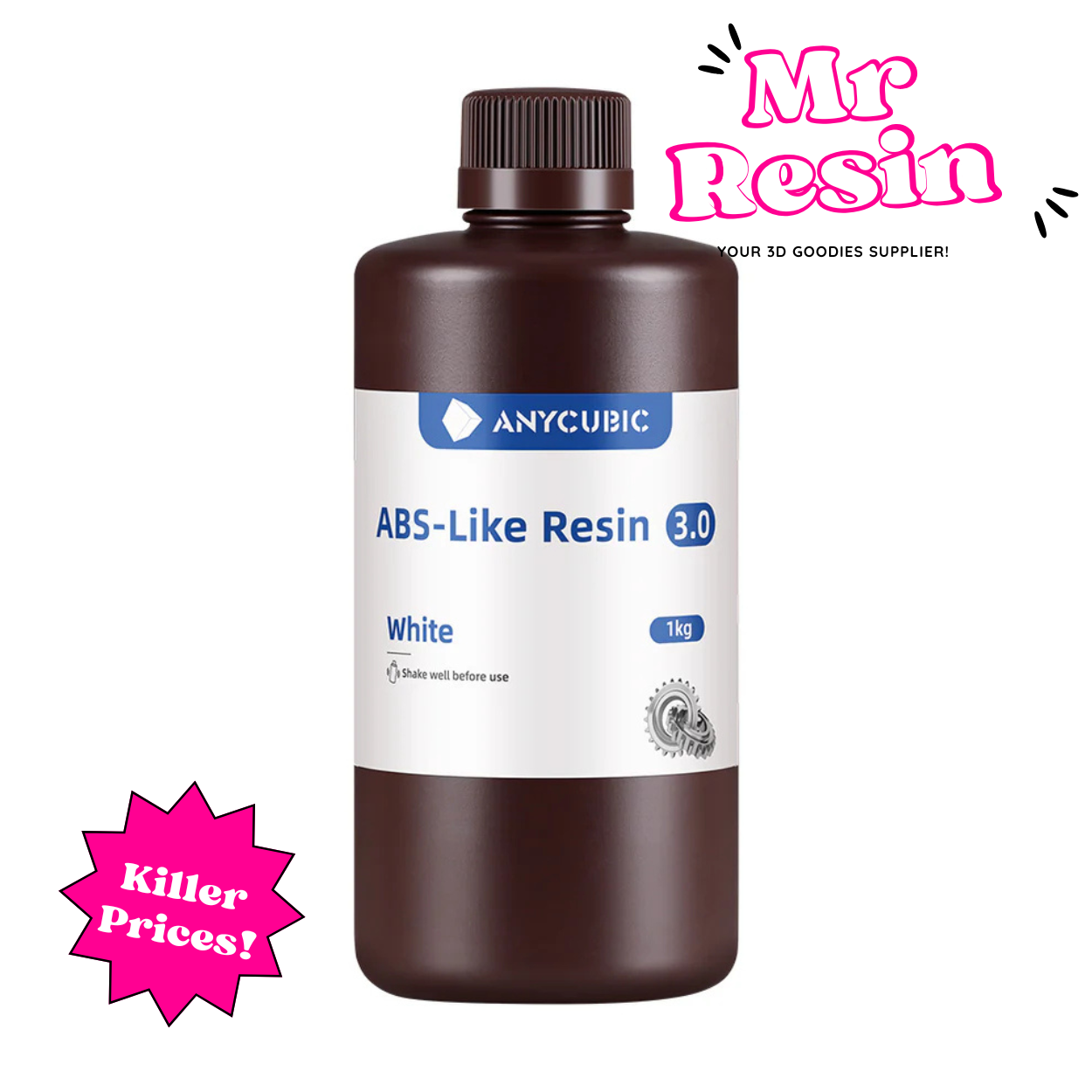 Resina ABS Like 3.0 Anycubic 1 kg