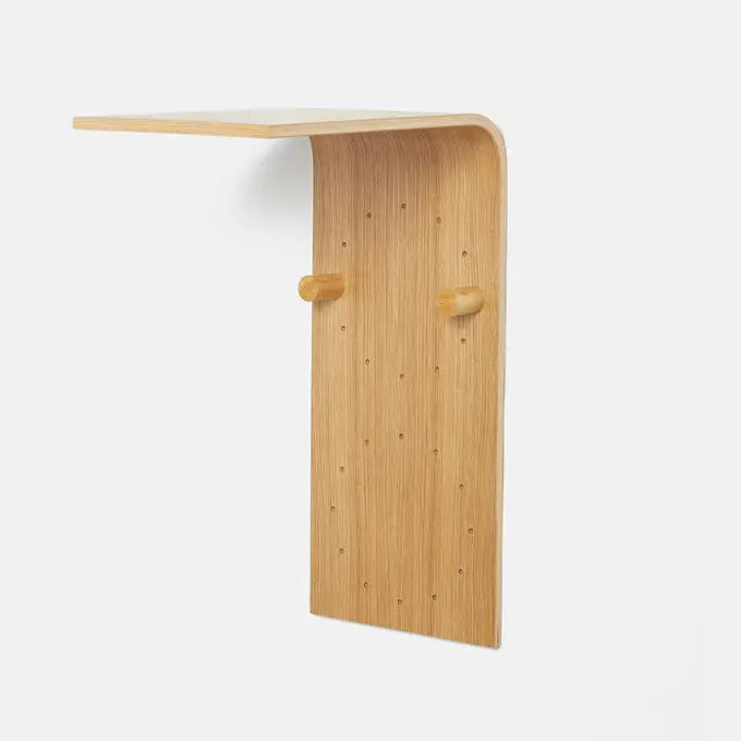 Estantería de pared de madera Brera – repisa flotante