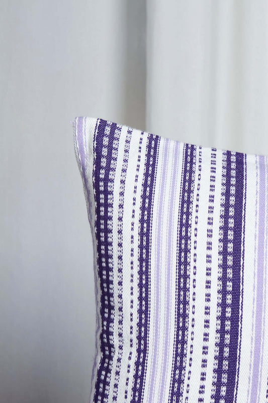 Funda cojín alpujarra malva 50cmx50cm