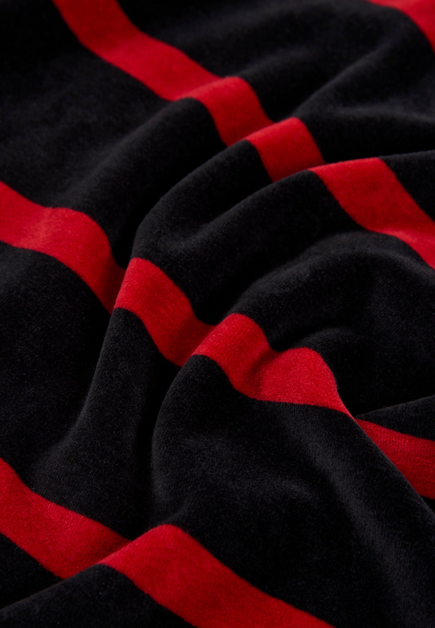 Pijama Hombre Invierno Terciopelo Azul Marino con Rayas - Cálido y Elegante