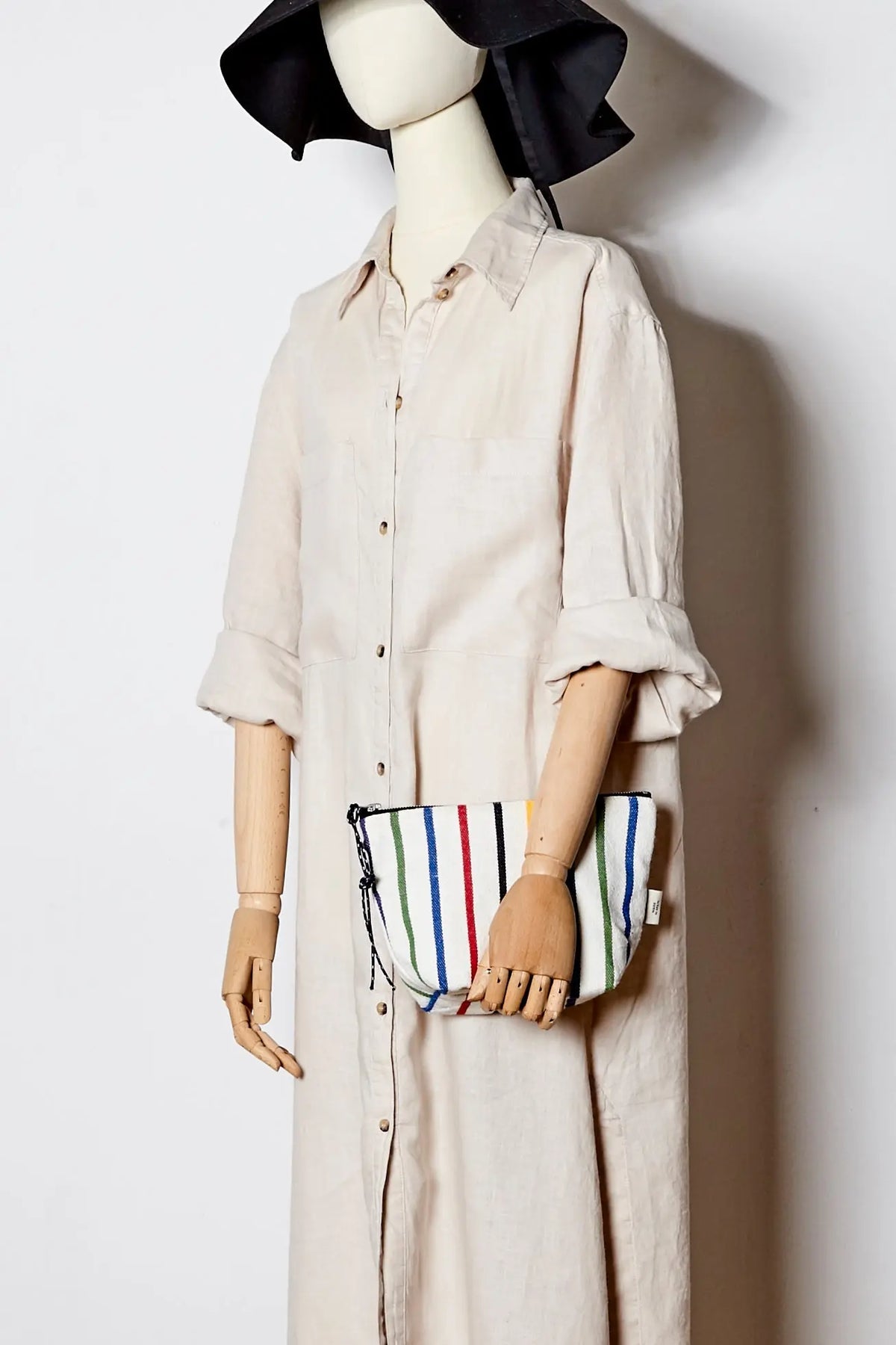 Neceser/estuche tejido canario mix color