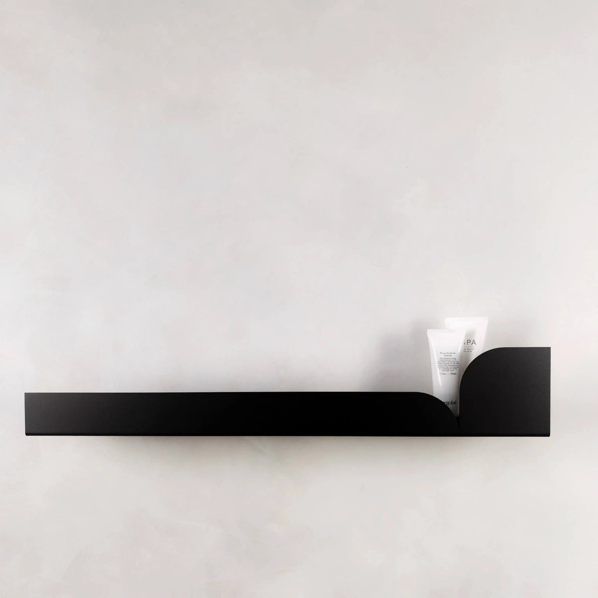 Estantería de pared metálica Torino grande – repisa flotante 60 cm