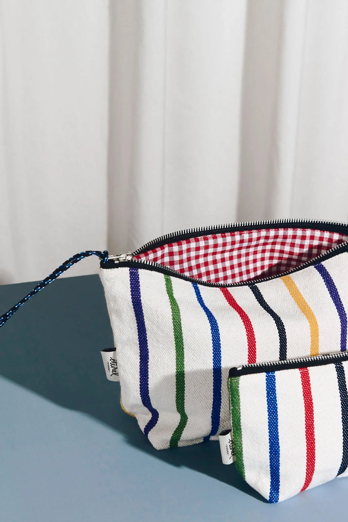 Neceser/estuche tejido canario mix color
