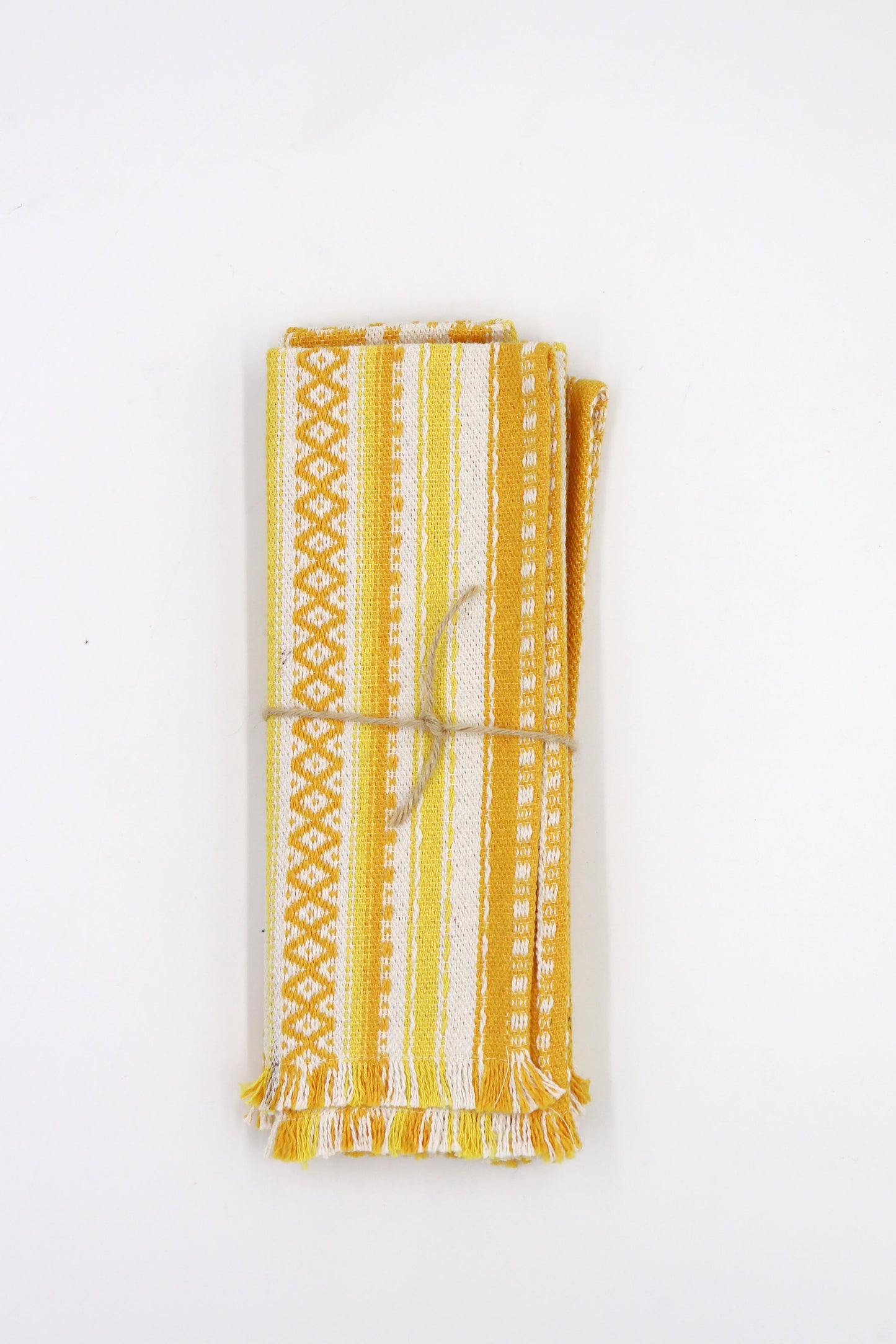 Mantel individual alpujarra amarillo (pack de 2)