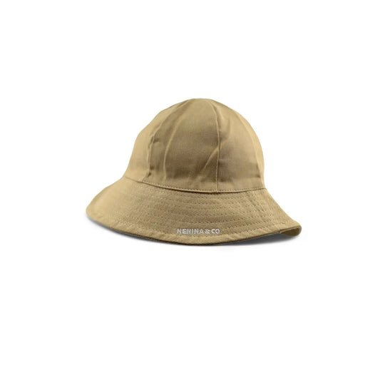 Gorro para el Sol Beige Nenina & Co - Hecho de Algodón Orgánico | Protección Solar y Estilo