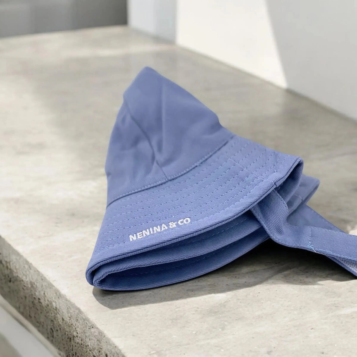 Gorro para el Sol Blue Nenina & Co - Hecho de Algodón Orgánico | Protección Solar y Estilo