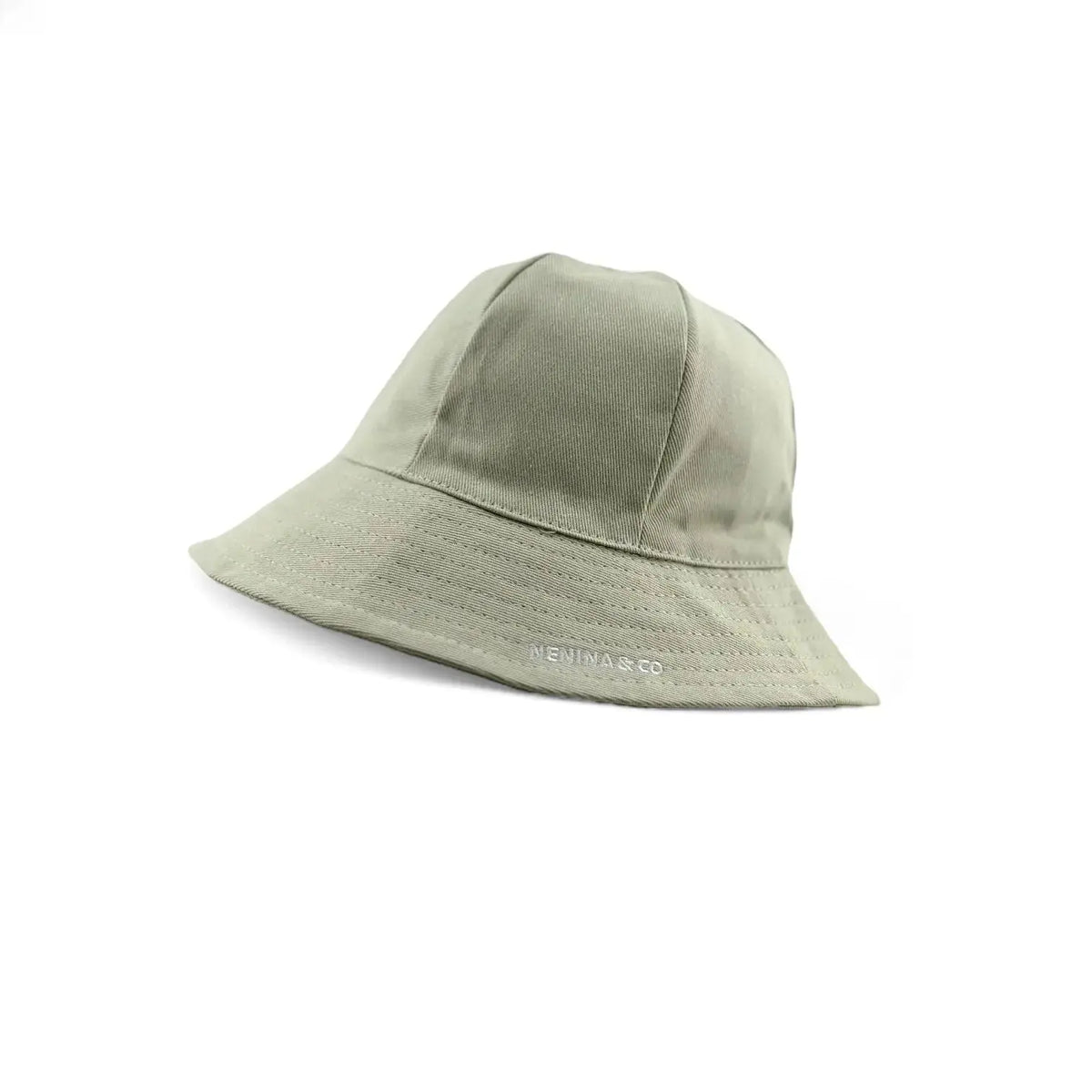 Gorro para el Sol Oliva Nenina & Co - Hecho de Algodón Orgánico | Protección Solar y Estilo