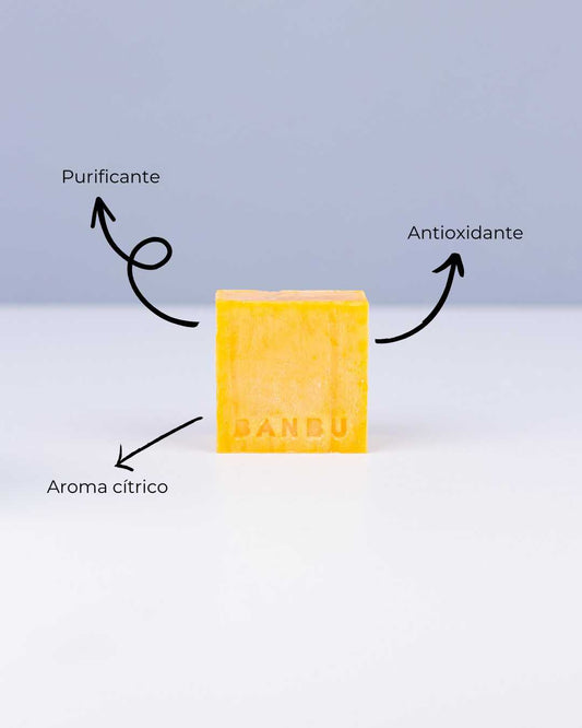 Beneficios jabón cítrico Impulse - purificante antioxidante y aroma energizante naranja limón para ducha revitalizante