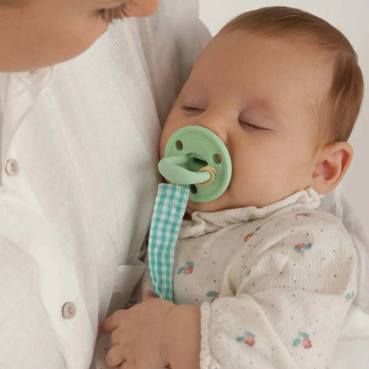 Pack 2 Chupeteros + 1 Chupete DIAMOND By Nenina & Co Mint