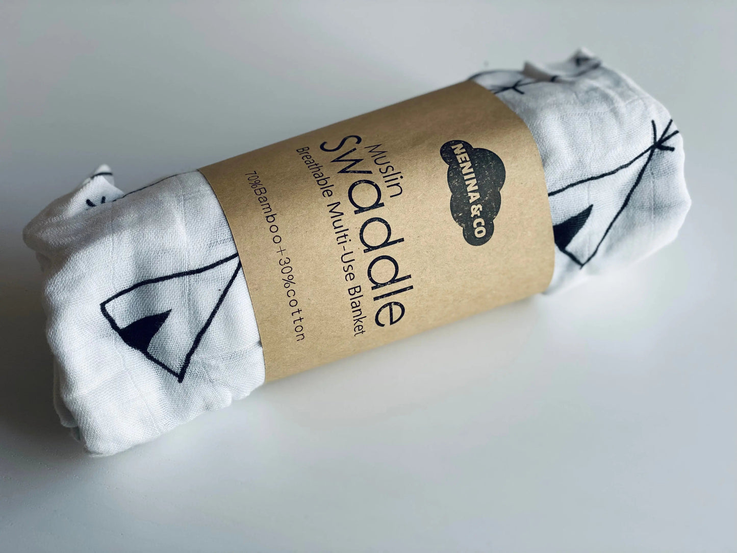 Muselina Boy Scout 70% Bamboo +30 % Algodón Nenina & Co