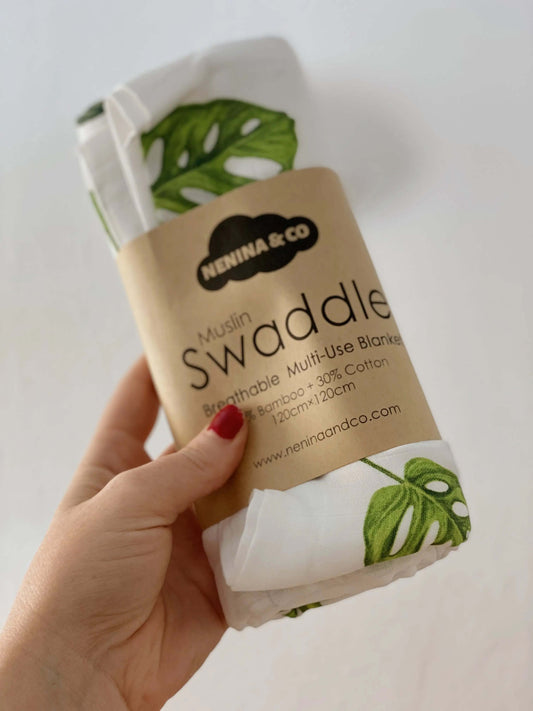 Muselina Natural 70 % Bamboo 30 % Algodón Nenina & Co