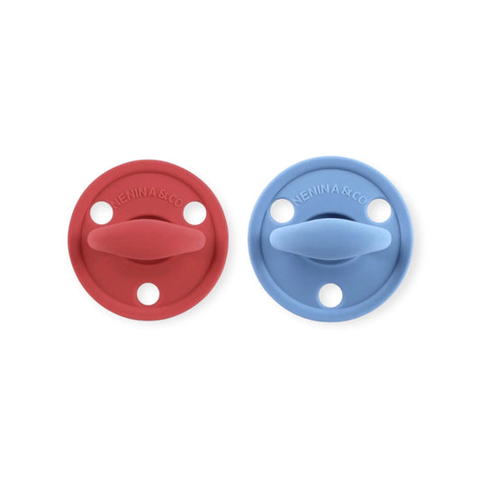 Nuevo Pack 2 Chupetes DIAMOND FS Tetina Fisiológica | Silicona Orgánica Nenina & Co