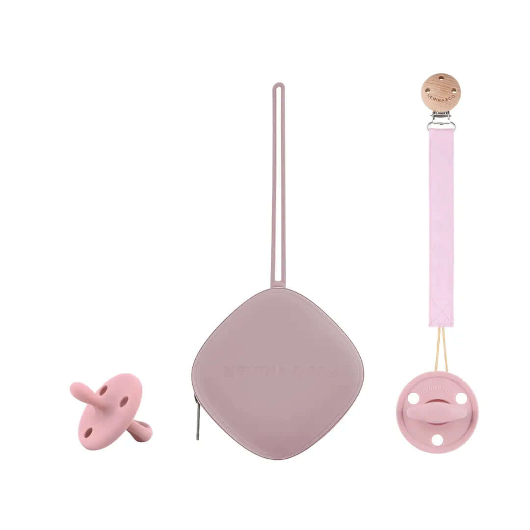 PACK 1 CHUPETERO + 1 CHUPETE DIAMOND + 1 GUARDACHUPETE NENINA & CO