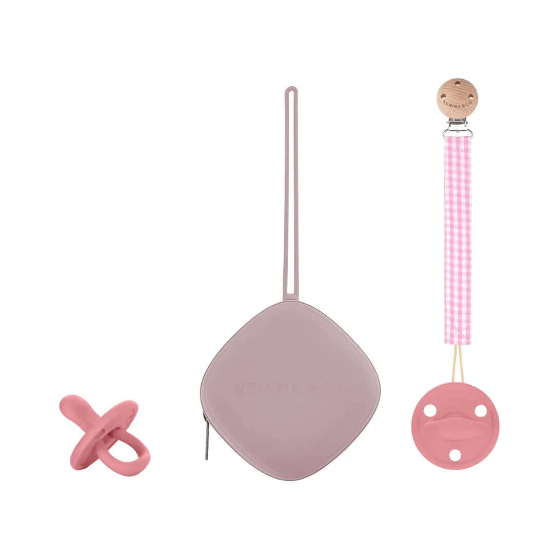 PACK 1 CHUPETERO + 1 CHUPETE DIAMOND + 1 GUARDACHUPETE NENINA & CO