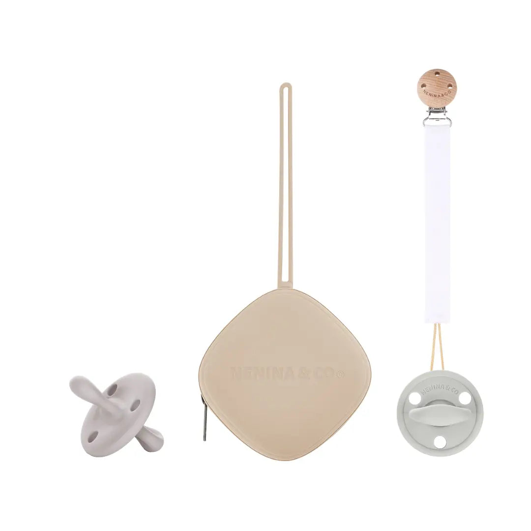 PACK 1 CHUPETERO + 1 CHUPETE DIAMOND + 1 GUARDACHUPETE NENINA & CO