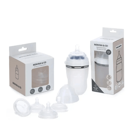 PACK 1 BIBERON + 4 TETINAS DE REPUESTO Nenina & Co