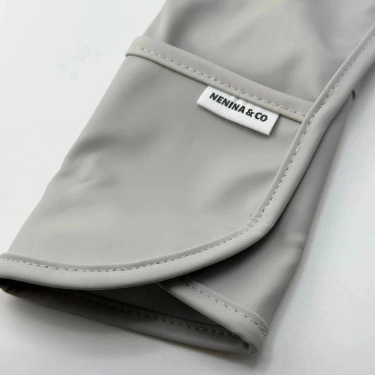 Pack 2 Baberos Mint + London Gray Nenina & Co