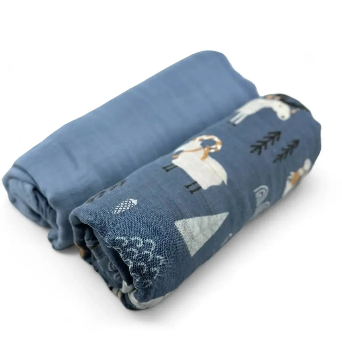 Pack 2 Muselinas Cotton + Bambi Rosa 70% Bamboo +30 % Algodón