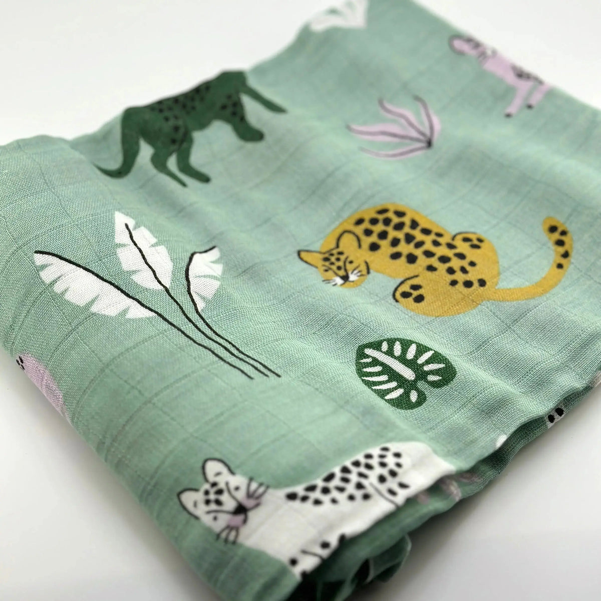 Pack 2 Muselinas Tigre + White 70% Bamboo +30 % Algodón