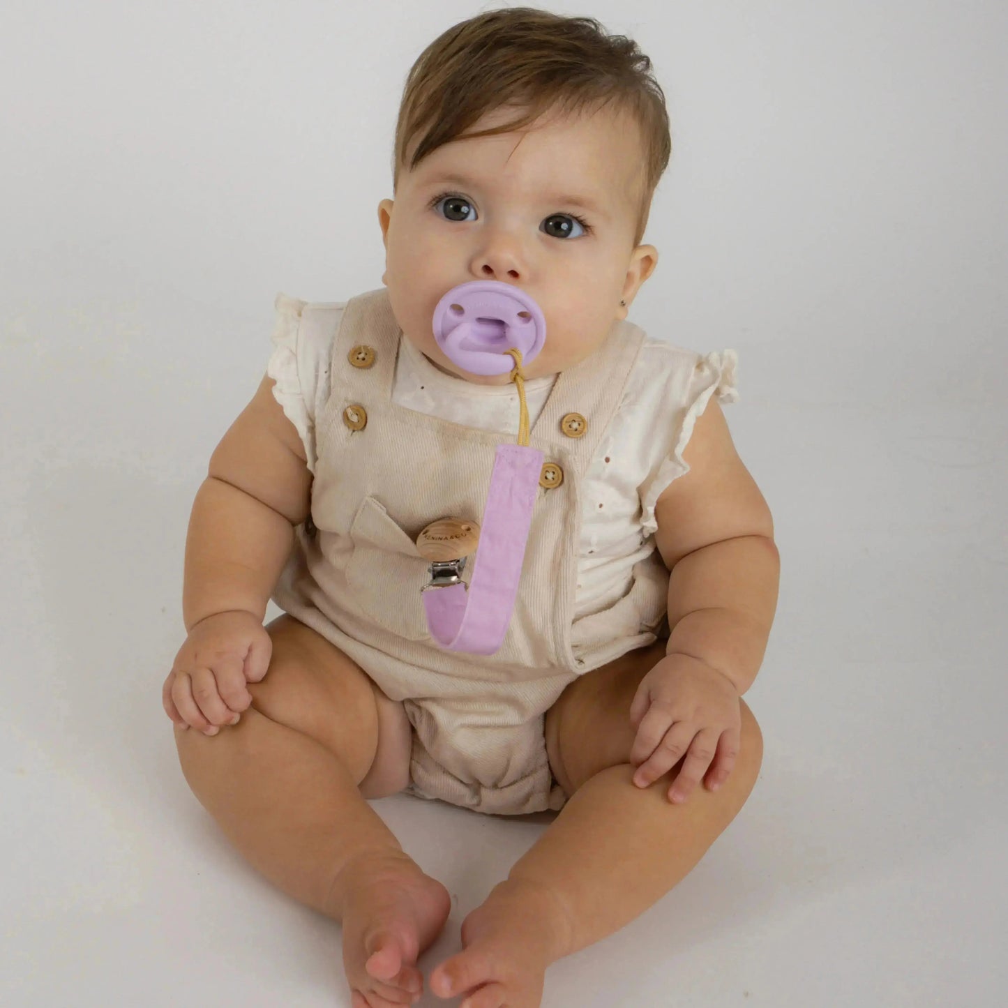 Chupete DIAMOND FS By Nenina & Co New Rojo, Rosa Pálido y Lila