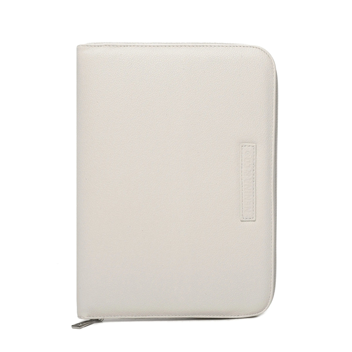 Pack Nacimiento Bebé: Portadocumentos + Neceser de Eco Piel MIREM Dusty Beige
