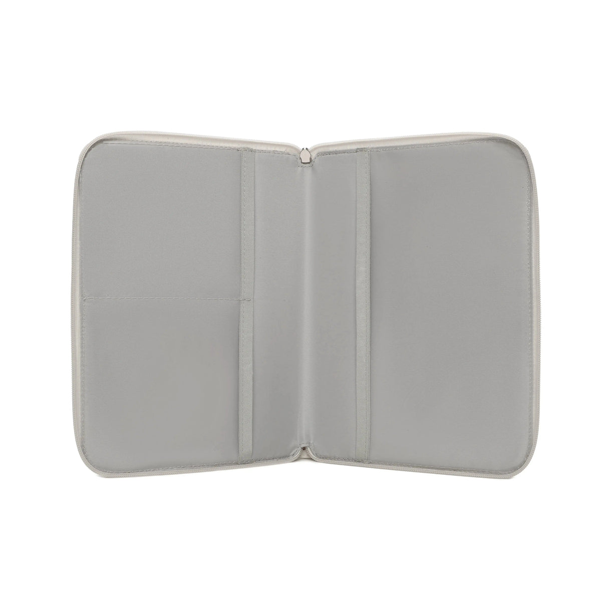 Pack Nacimiento Bebé: Portadocumentos + Neceser de Eco Piel MIREM Dusty Beige