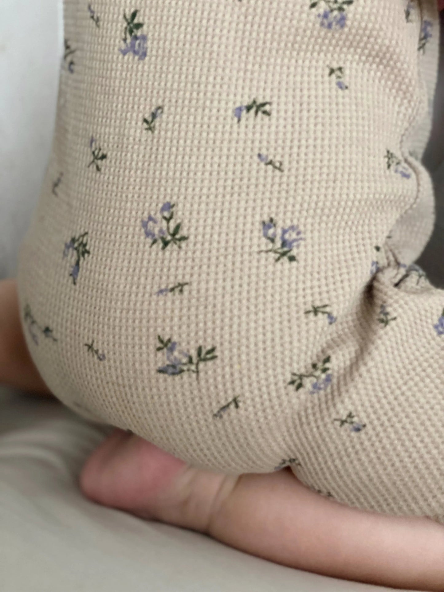 Pelele boho Flowers beige Nenina & Co