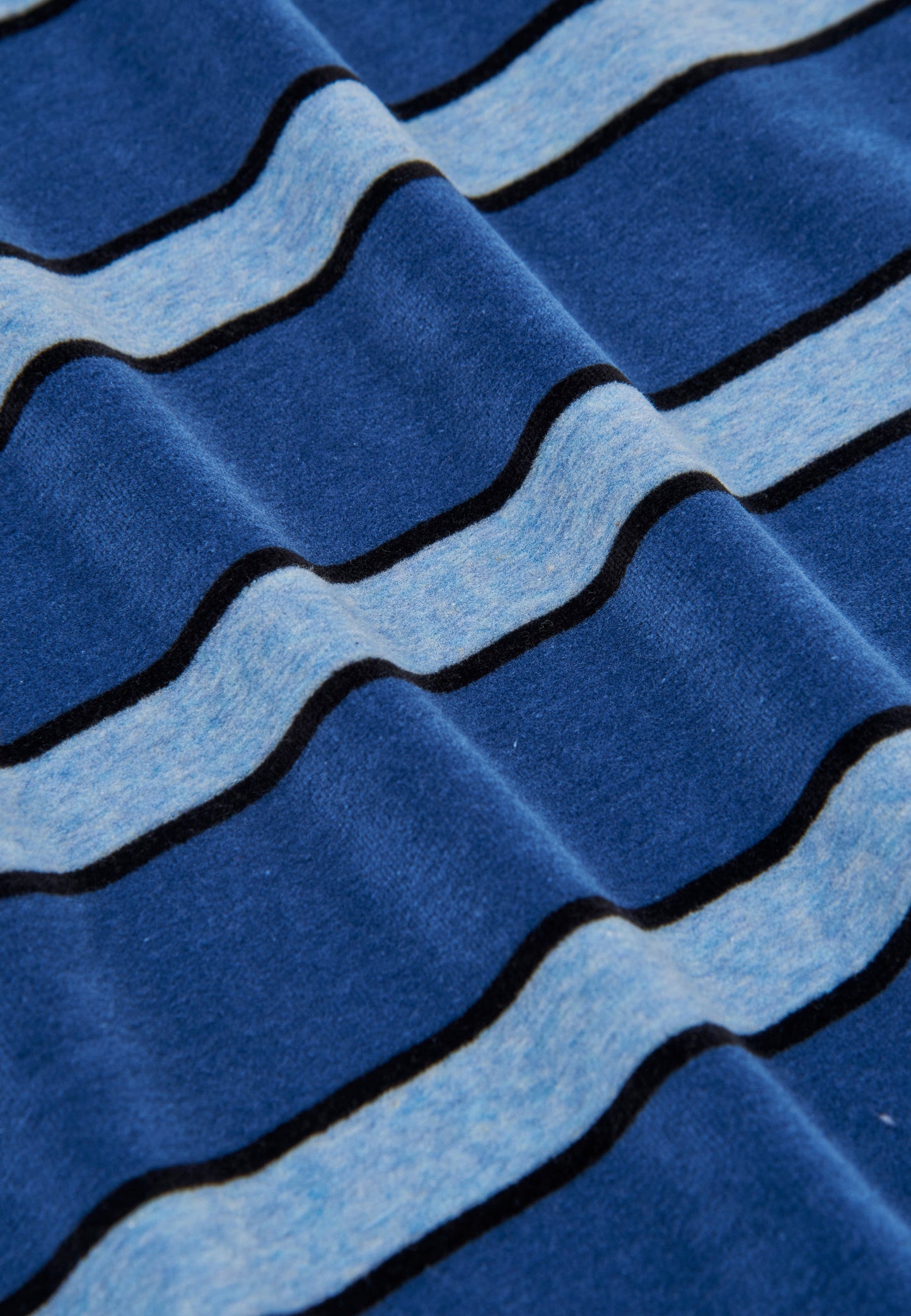 Pijama premium hombre azul a rayas invierno