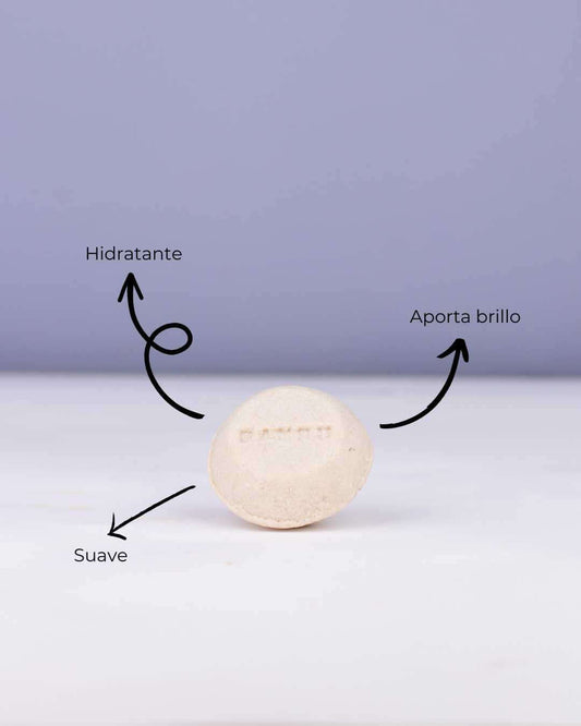 Champú sólido RIVUS hidratante sin sulfatos para cabello normal y seco. Beneficios