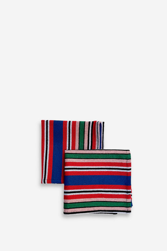 Servilletas tejido canario azul (pack de 2)