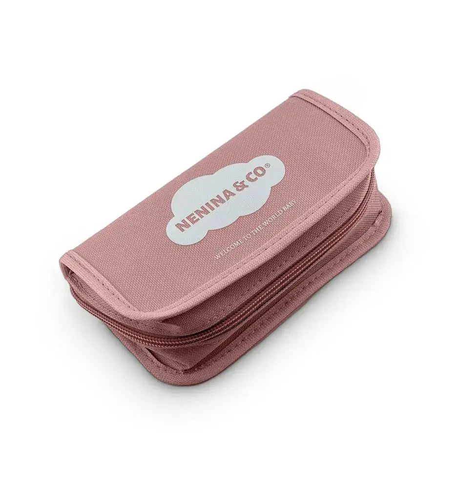 Set de higiene bebé toilet bag Nenina & Co - color rosa