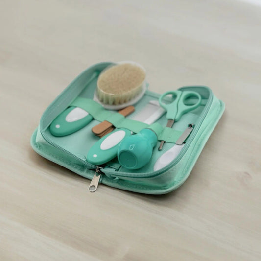 Set de higiene bebé toilet bag Nenina & Co - color verde menta