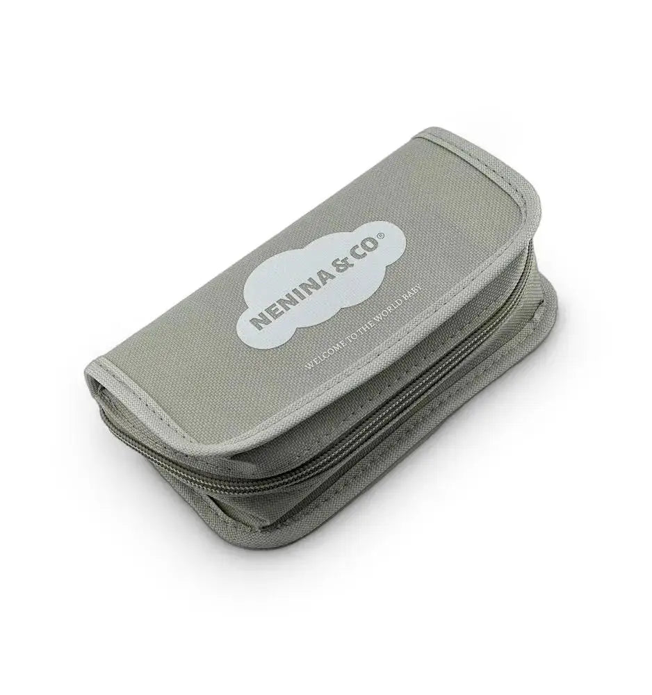 Set de higiene bebé toilet bag Nenina & Co - color gris