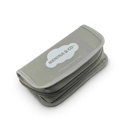 Set de higiene bebé toilet bag Nenina & Co - color gris