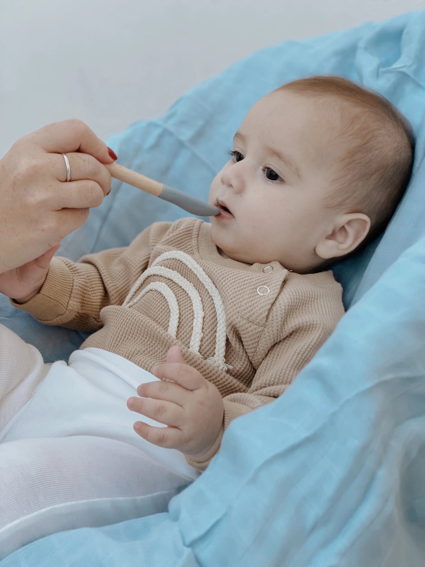 Sudadera Rainbow Beige Nenina & Co