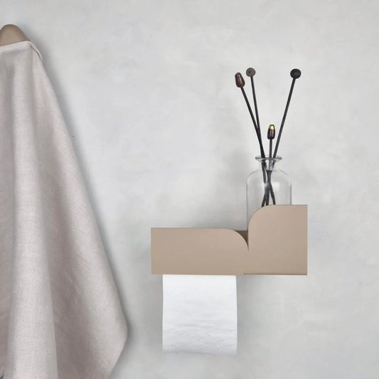 Estantería de pared metálica Torino – repisa flotante para baño