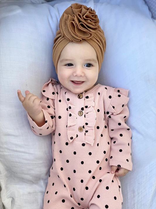 Turbante marrón Nenina & Co