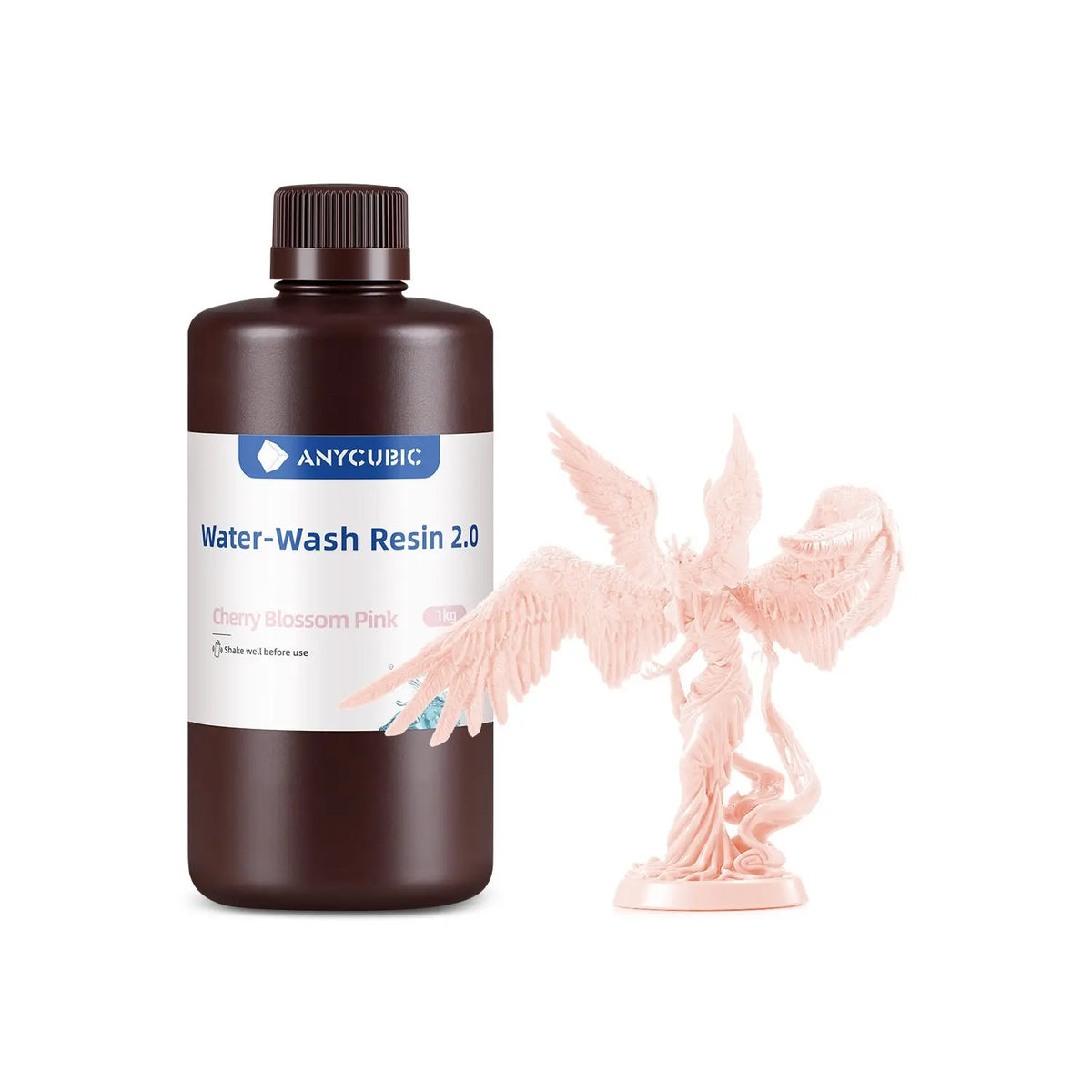 Resina lavable al agua 2.0 1kg para impresora 3D 9 colores