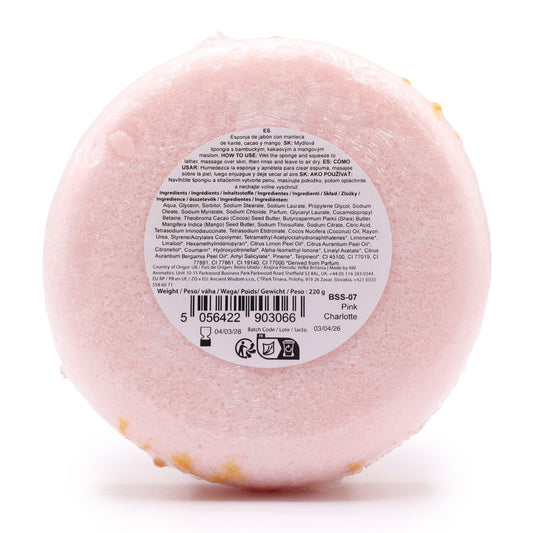 Jabón de burbujas de mantequilla - Rosa Charlotte