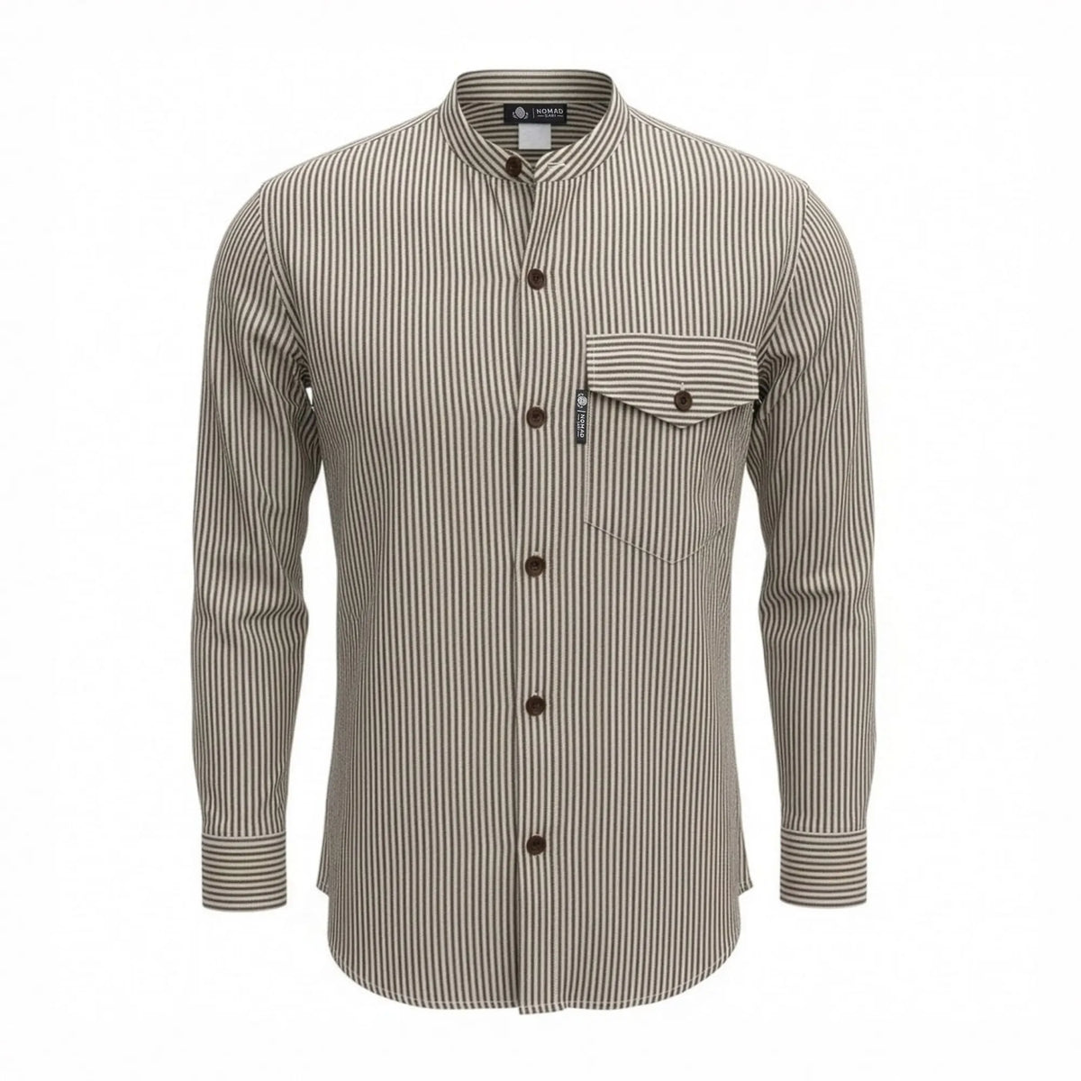 Nomad Sari Camisa de Abuelo - Gris Piedra - Grande