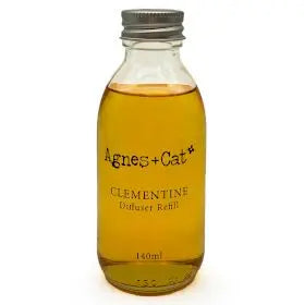 Recambio difusor varillas clementina 140ml aroma cítrico fresco