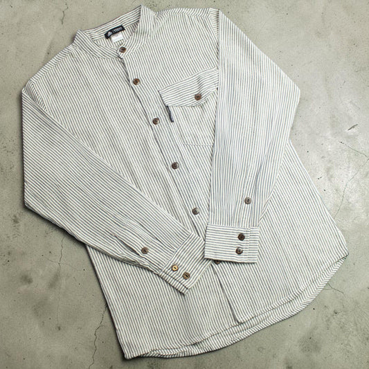 Nomad Sari Camisa de Abuelo - Gris Piedra - Grande