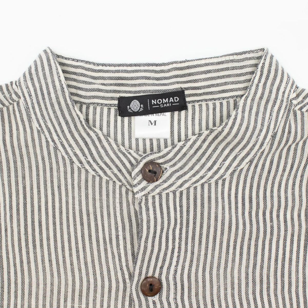 Nomad Sari Camisa de Abuelo - Gris Piedra - Grande