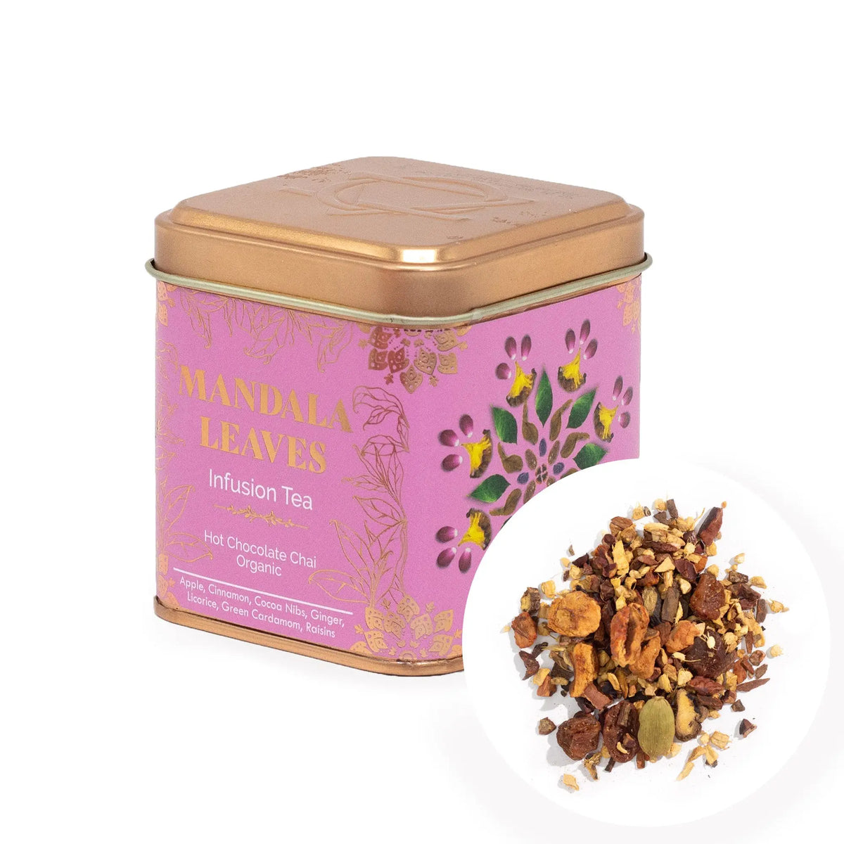 Infusión de chai para chocolate caliente orgánico 50 Gr