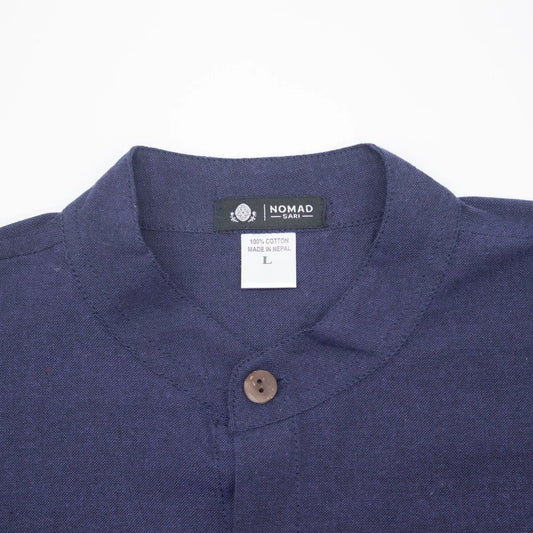 Nomad Sari Kathmandu Camisa - Índigo - Mediano