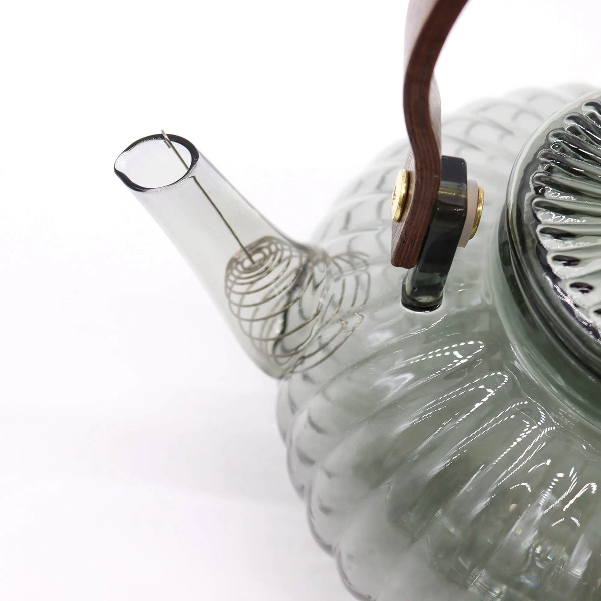 Tetera con Infusor de Vidrio - Carbón Nacarado - 950ml