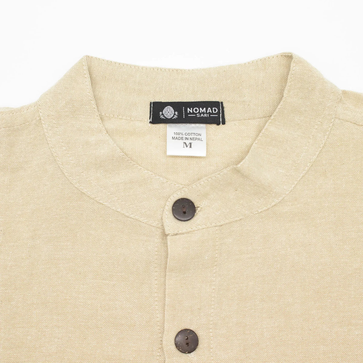 Nomad Sari Kathmandu Camisa - Piedra - Mediano